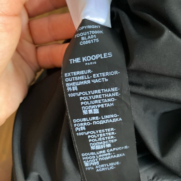 The Kooples Paris cropped puffer jacket. - Picture 7 of 7